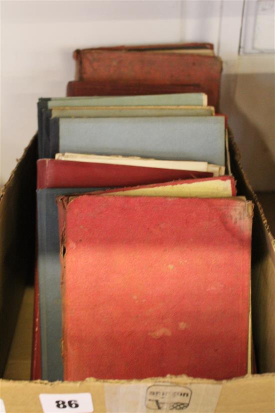 Collection  of military books